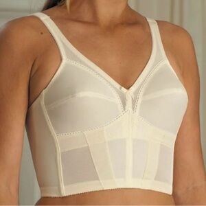 Crown-ette 40C Elegant Cream Longline Bra